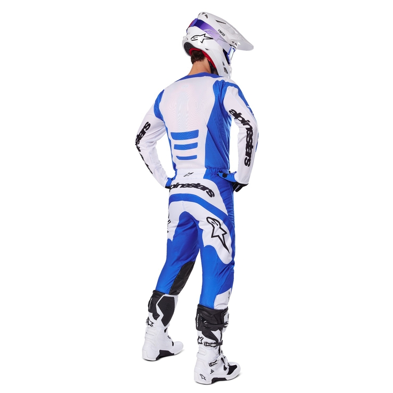 Alpinestars Fluid Haul Motocrosshose blau-weiß