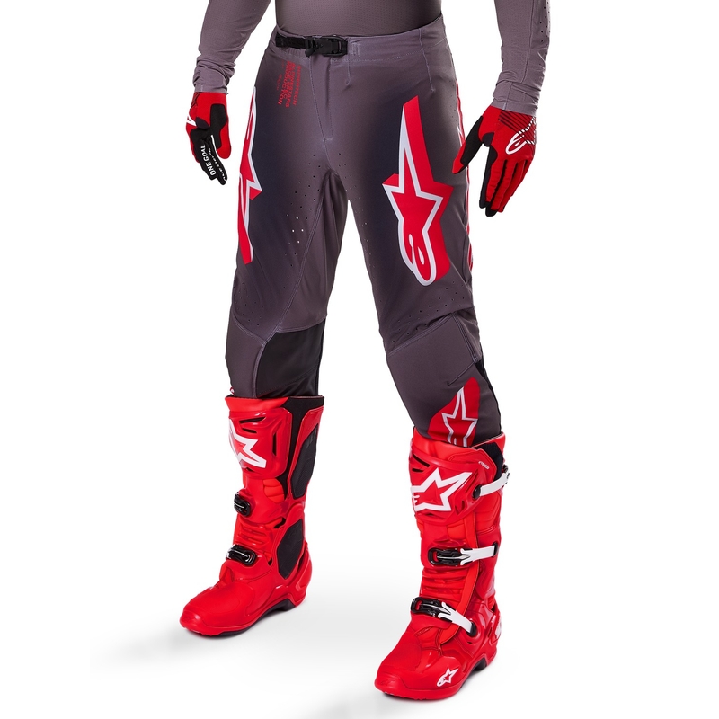 Alpinestars Supertech Lipan Motocrosshose rauchrot