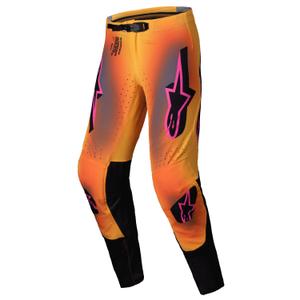 Motocross-Hose Alpinestars Supertech Lipan gelb-rosa