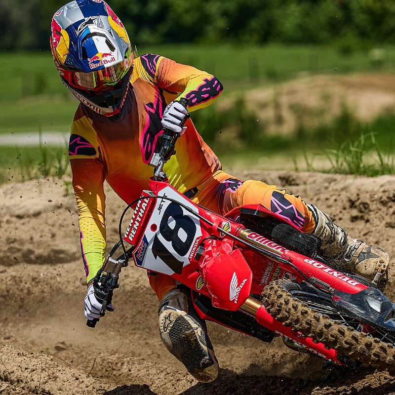 Motocross-Hose Alpinestars Supertech Lipan gelb-rosa