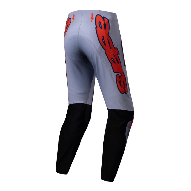 Motocross-Hose Alpinestars Supertech Lipan grau-fluo orange