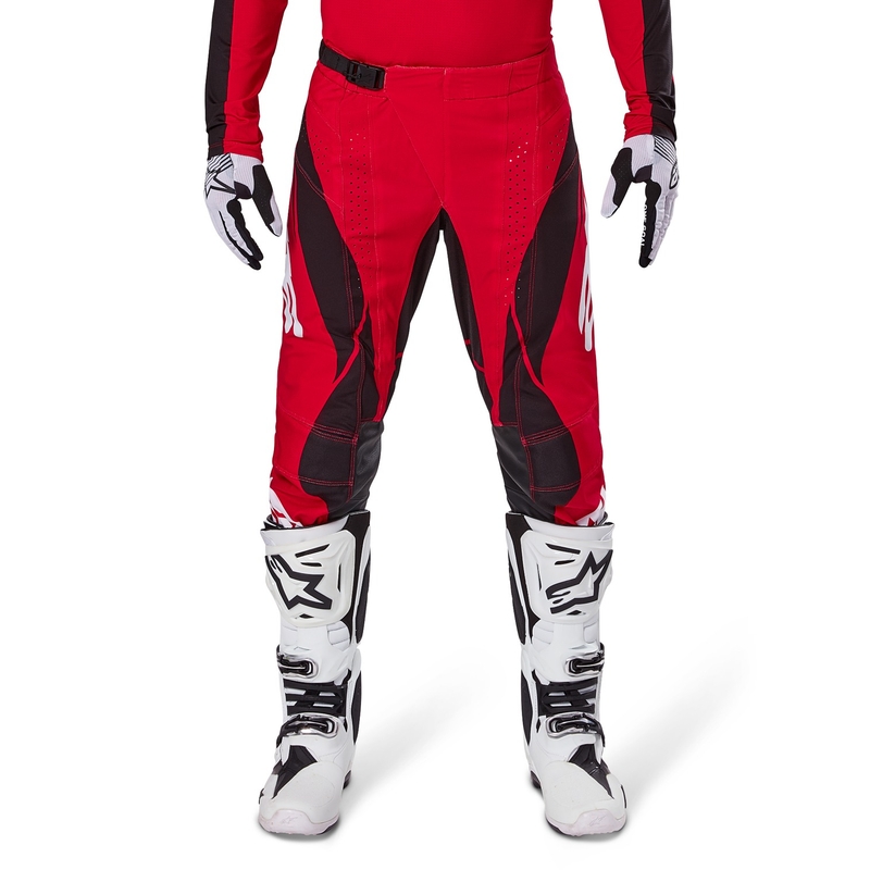 Alpinestars Techstar Dreem Motocrosshose rot-schwarz
