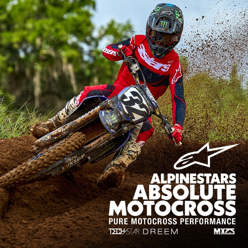 Alpinestars Techstar Dreem Motocrosshose rot-schwarz