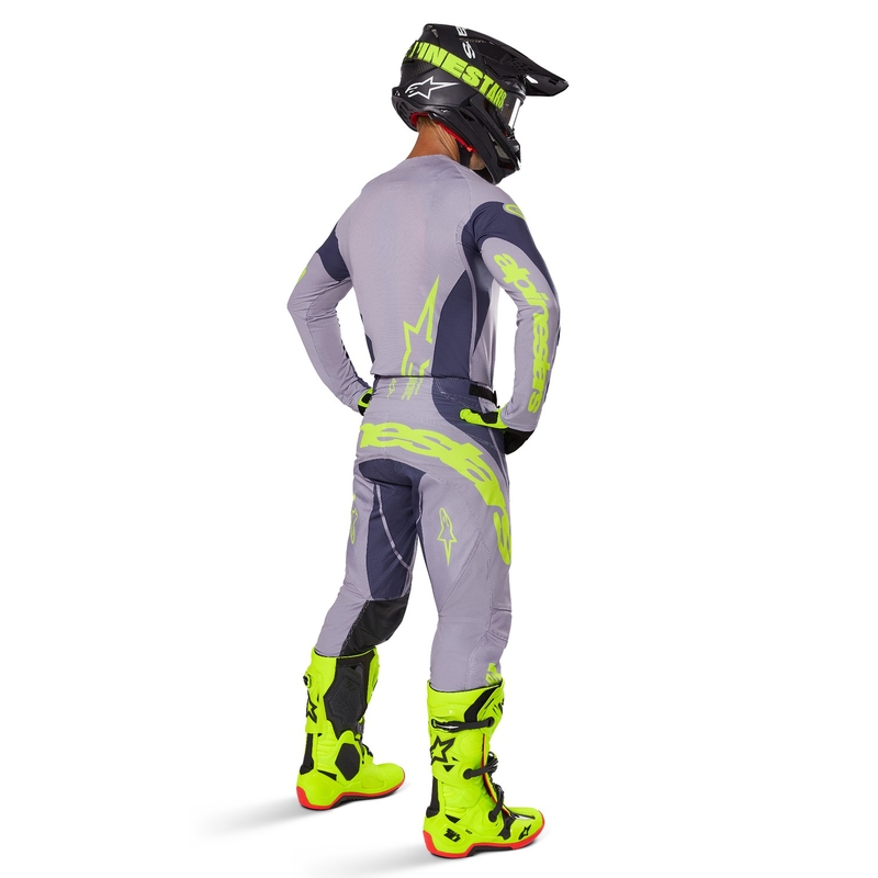 Alpinestars Techstar Dreem Motocross-Hose Grau-Dunkelgrau
