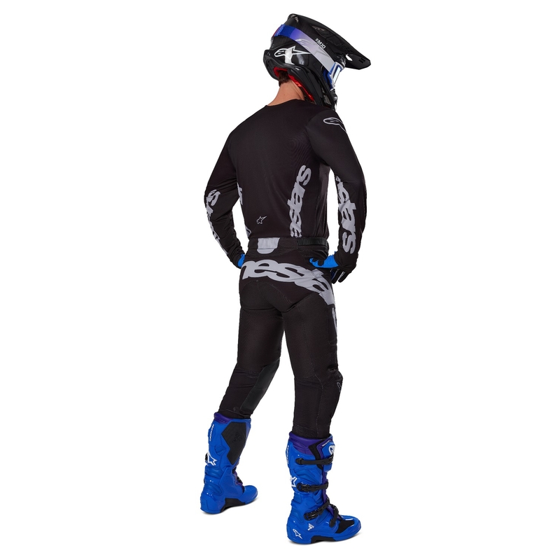 Alpinestars Racer Graphite Motocrosshose schwarz-grau
