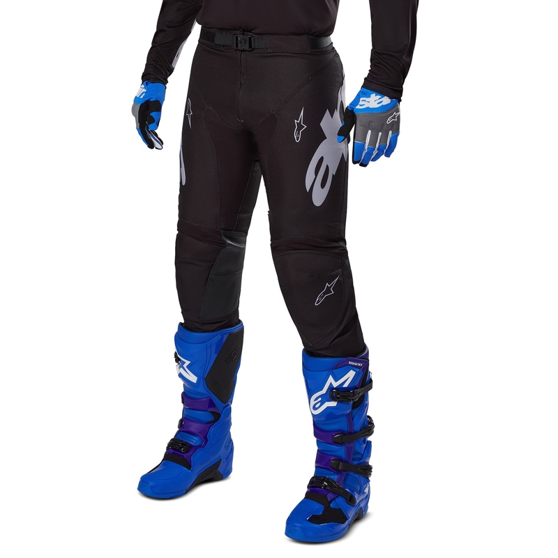 Alpinestars Racer Graphite Motocrosshose schwarz-grau