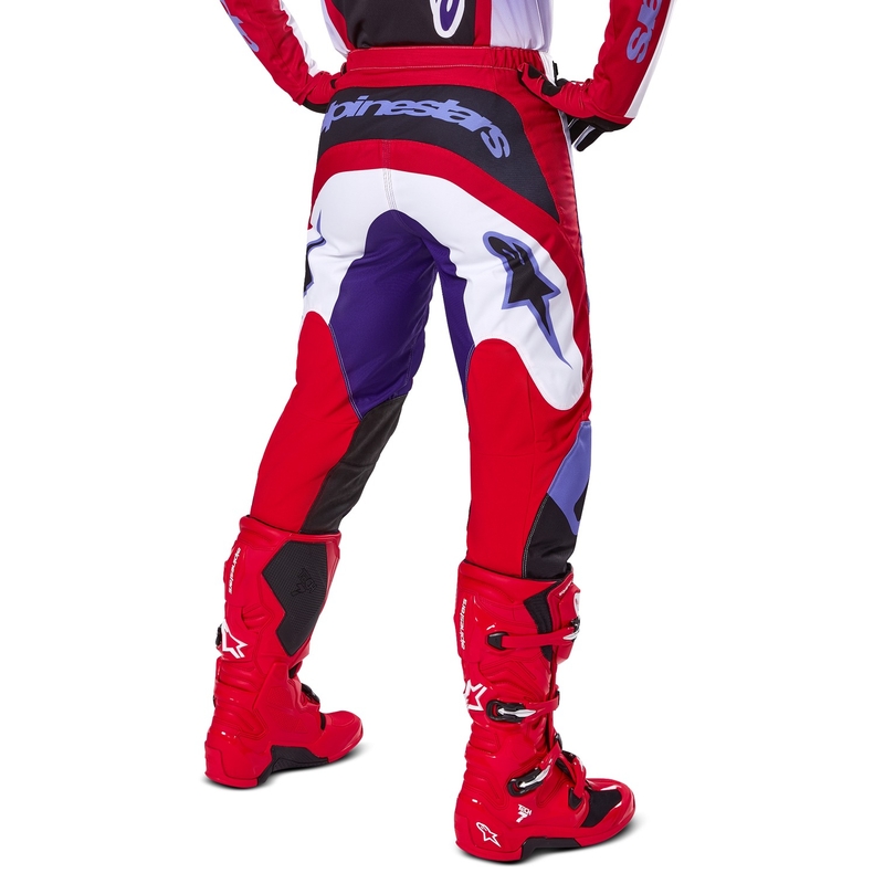 Alpinestars Fluid Wurx Motocrosshose lila-rot
