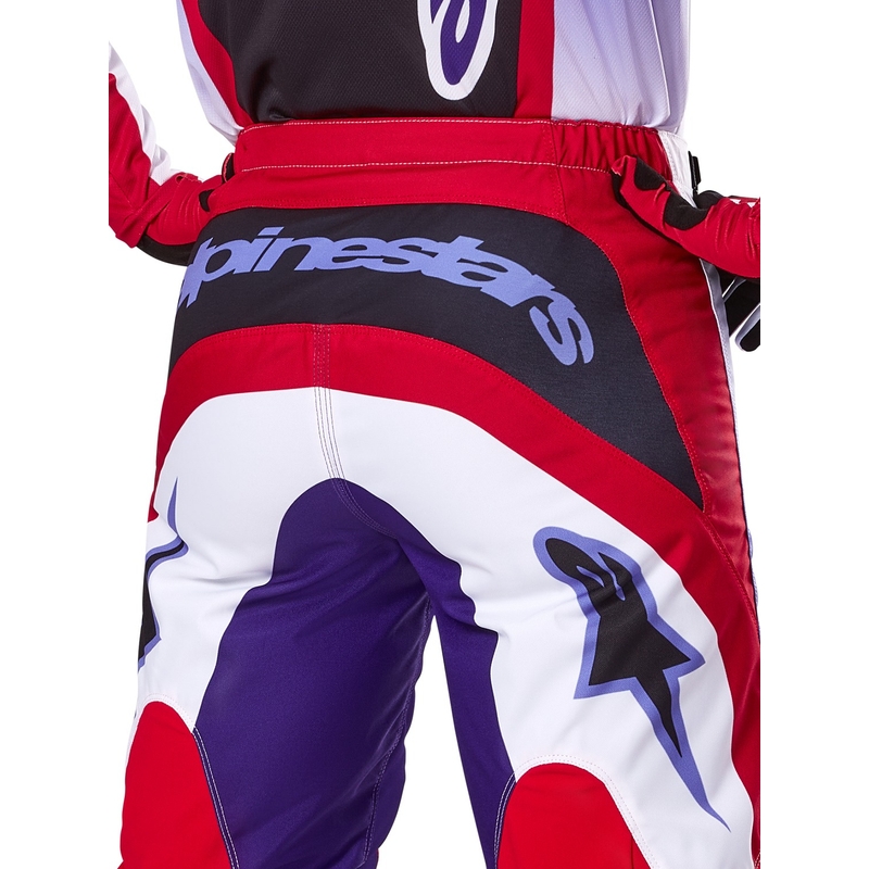 Alpinestars Fluid Wurx Motocrosshose lila-rot