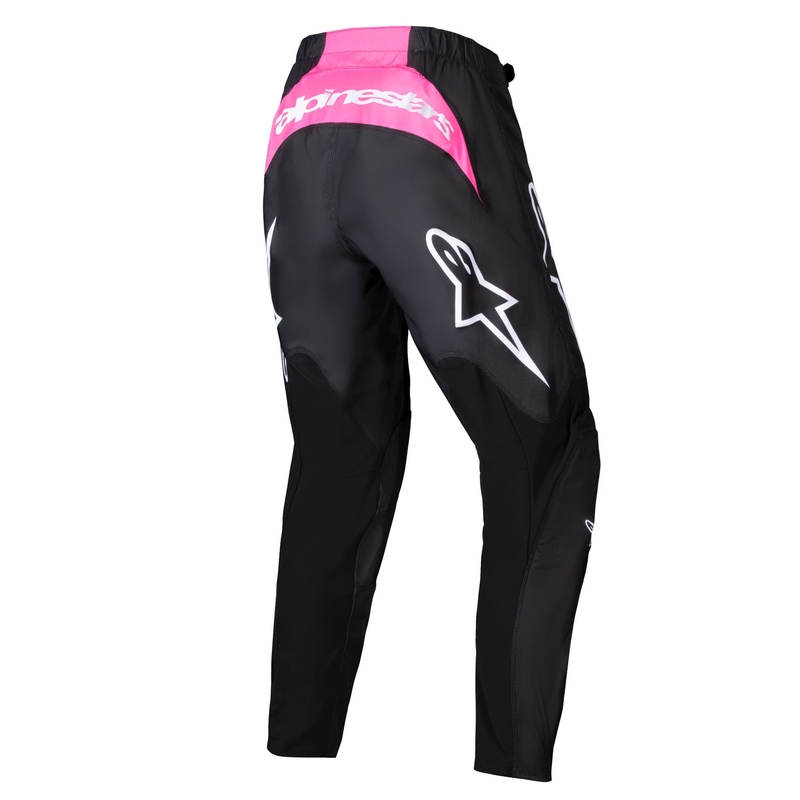 Alpinestars Stella Fluid Haul Damen Motocross-Hose Schwarz-Fluo Pink
