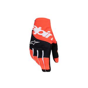 Alpinestars Techstar 2025 Motocross-Handschuhe schwarz-orange