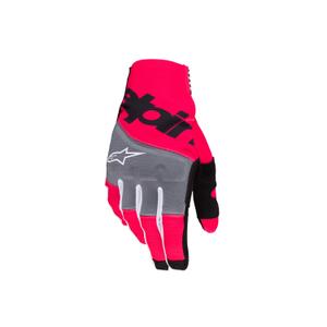 Alpinestars Techstar 2025 Schwarz-Fluo Pink Motocross-Handschuhe