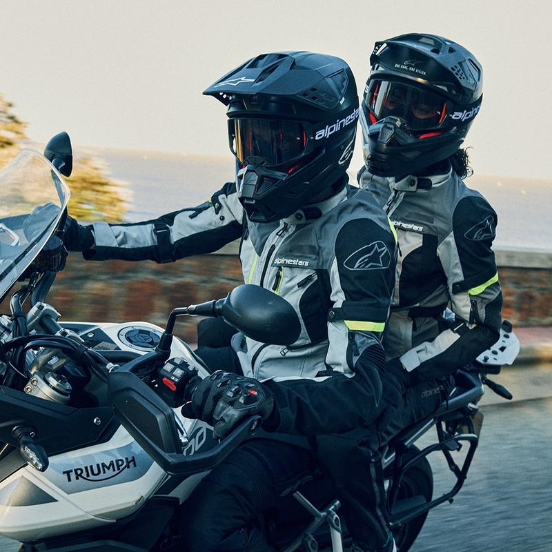 Alpinestars Bogota PRO Drystar Motorradjacke grün-schwarz