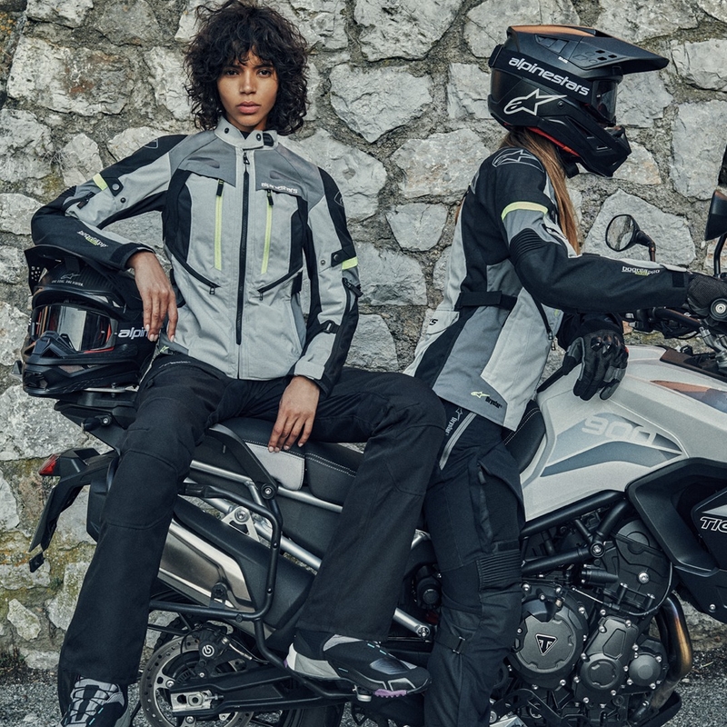 Alpinestars Stella Bogota PRO Drystar Damen Motorradjacke schwarz