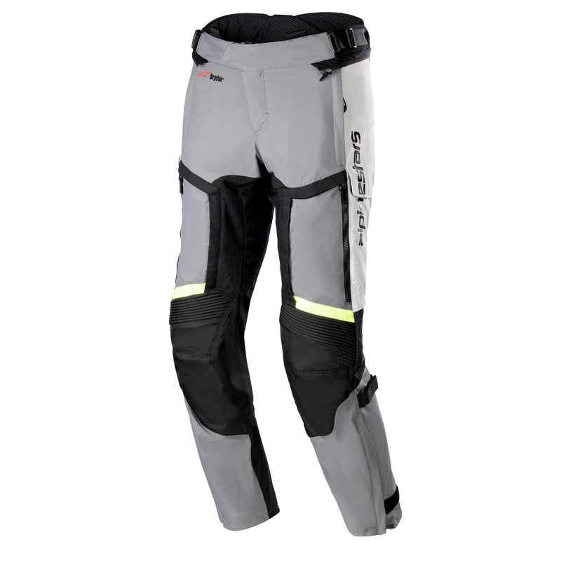 Alpinestars Bogota Pro Drystar 4 Motorradhose grau-schwarz-neongelb