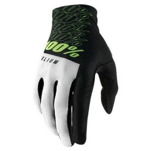 Motocross-Motorradhandschuhe aus 100 % fluogelbem Celium