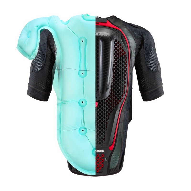 Alpinestars TECH-AIR®7X System-Airbagweste schwarz-rot Ausverkauf