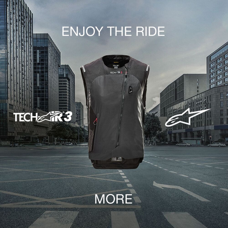 Airbagweste Alpinestars TECH-AIR®3 System fluo gelb-schwarz