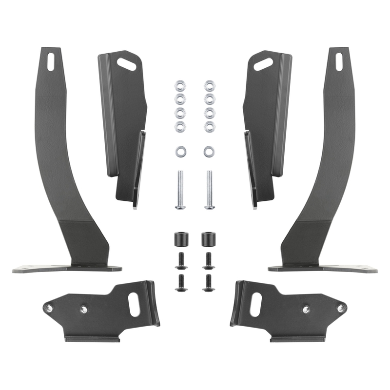 Halter für zusätzliche LED-Beleuchtung Interphone für Honda Africa Twin (bis 2019) schwarz