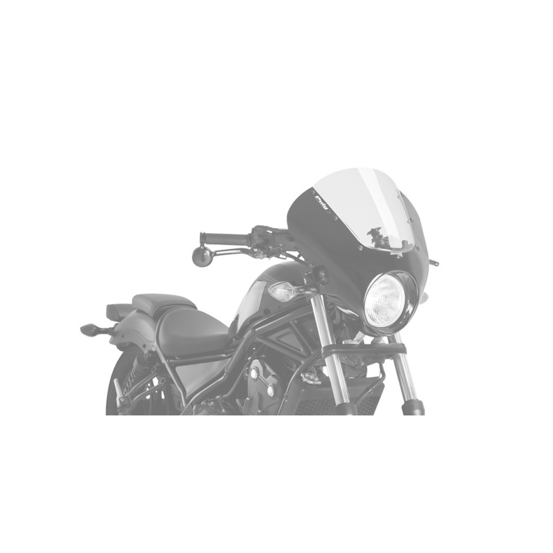 Plexiglas PUIG DARK NIGHT dunkel getönt für HONDA CMX 500 Rebel 2017-2019