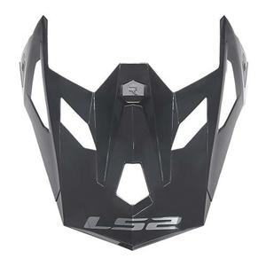 Ersatzvisier für LS2 MX703 Helme glänzend schwarz