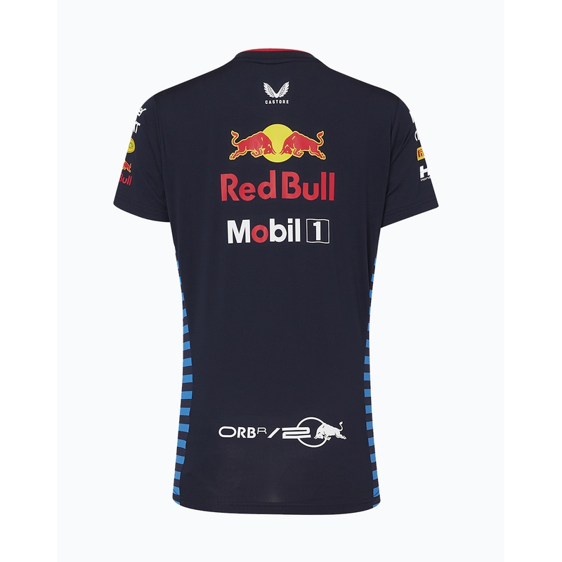 Damen-T-Shirt Red Bull Racing F1 dunkelblau