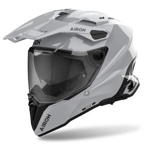 Endurohelm Airoh Commander 2 Color 2024 glänzend grau