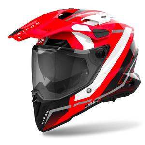 Endurohelm Airoh Commander 2 Mavick 2024 glänzend rot