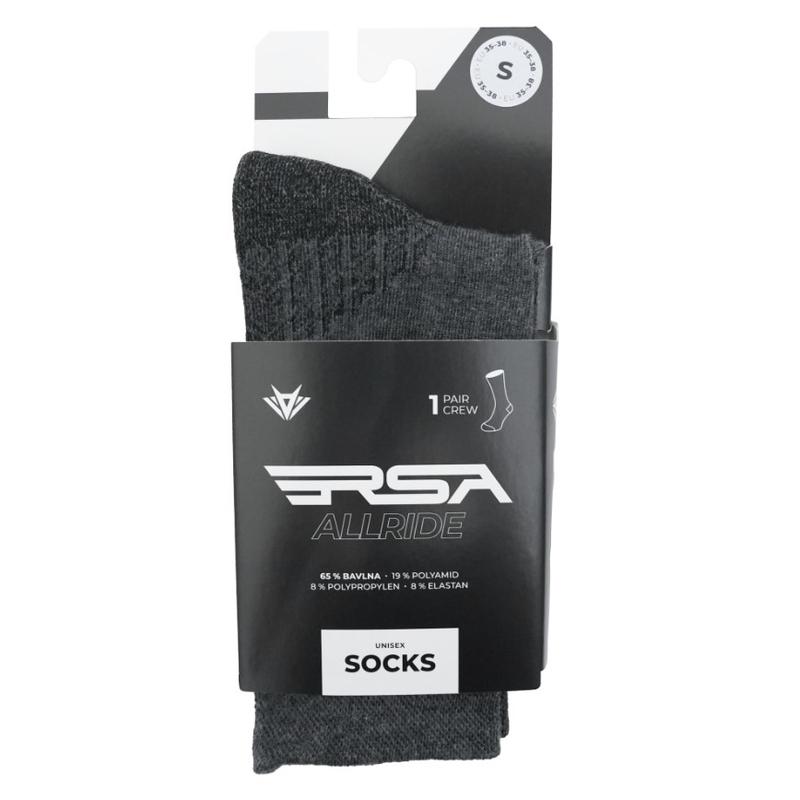 RSA Allride Socken hellgrau