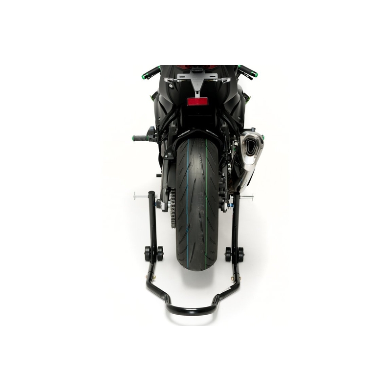 Rear stand PUIG schwarz for twin swings arms