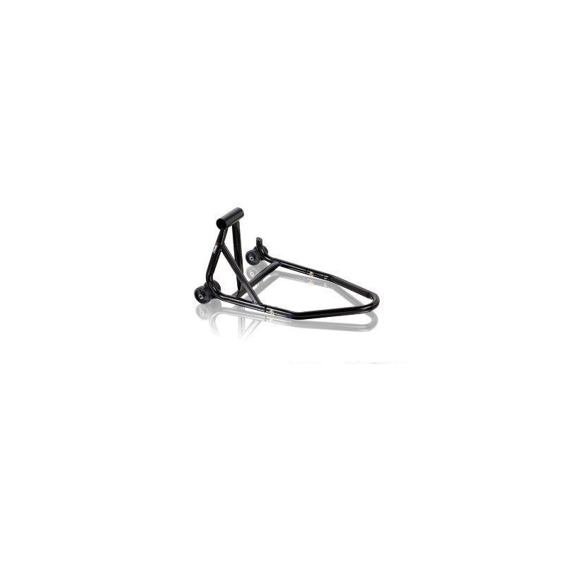 Rear stand PUIG schwarz for single swing arm transmission left side