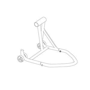 Motorrad Ständer PUIG SIDE STAND 7367N schwarz rechts