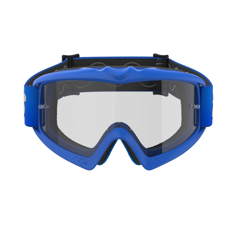 Alpinestars Vision Youth Blaze blaue Motocross-Brille mit klaren Gläsern