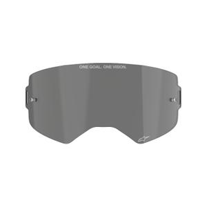 Plexiglas für Alpinestars Supertech-Brille, dunkler Rauch