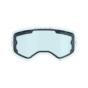 Plexiglas für Alpinestars Supertech Doppel-Antifog-Brille in Blau