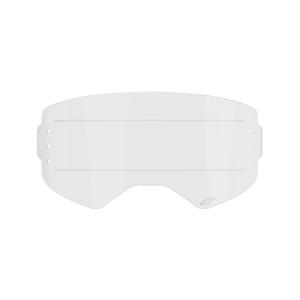 Plexiglas für Alpinestars Supertech-Brille für das Roll-Off-System klar
