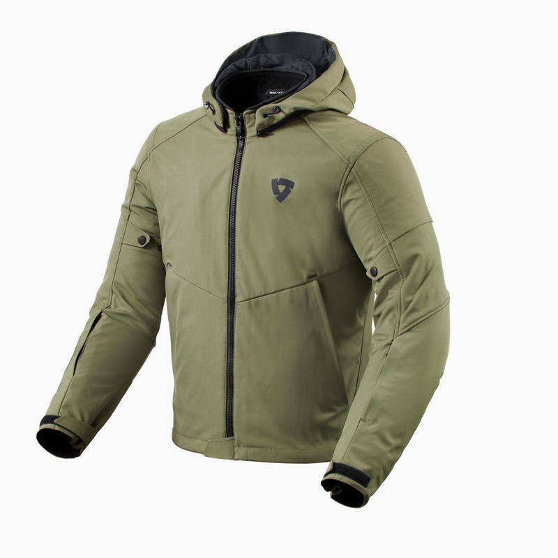 Revit Afterburn H2O Motorradjacke grün