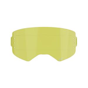 Plexiglas für Alpinestars Supertech-Brille für Roll-Off-System gelb