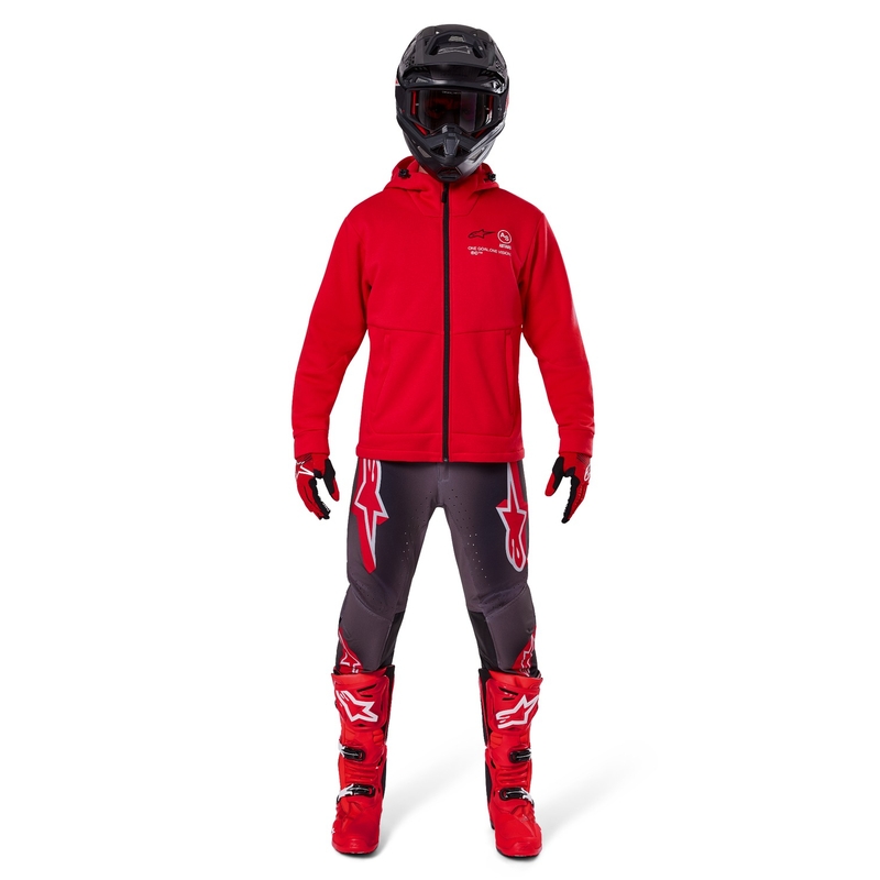 Alpinestars Racer MX Fleece Rot