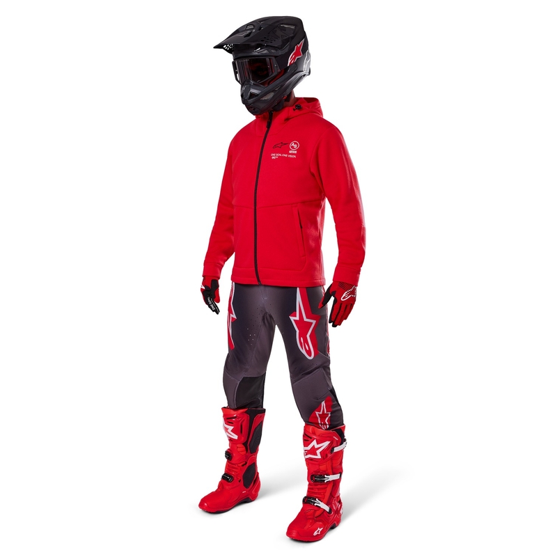 Alpinestars Racer MX Fleece Rot