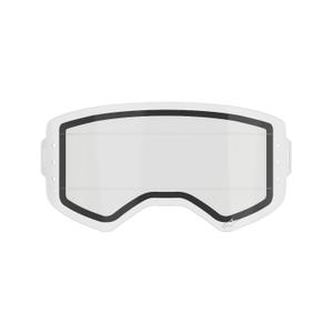Plexiglas für Alpinestars Supertech-Brille mit doppeltem Antibeschlag für das Roll-Off-System klar