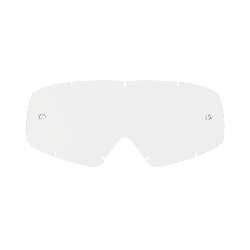 Kinder-Plexiglas für die klare Brille Alpinestars Vision Youth