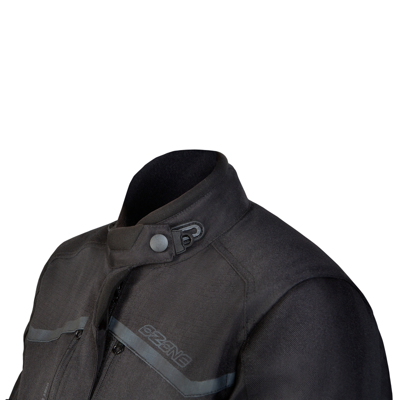 Ozone Explorer II Schwarze Motorradjacke