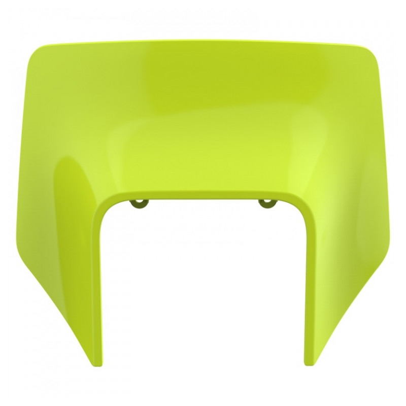 Headlight Mask POLISPORT Yellow Fluo