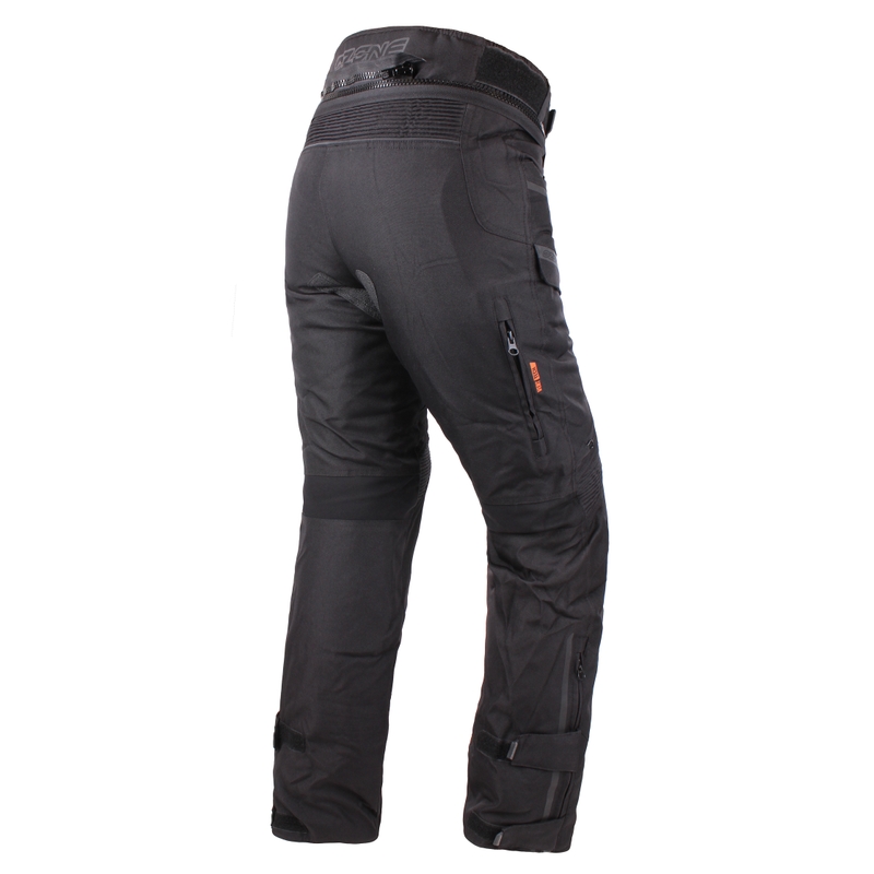 Ozone Explorer II Schwarze Motorradhosen