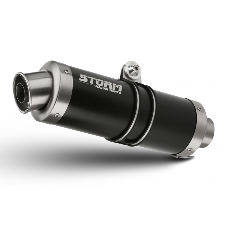 Auspuff komplett 1x1 STORM GP schwarz für HONDA CB 125 R 2021-2024