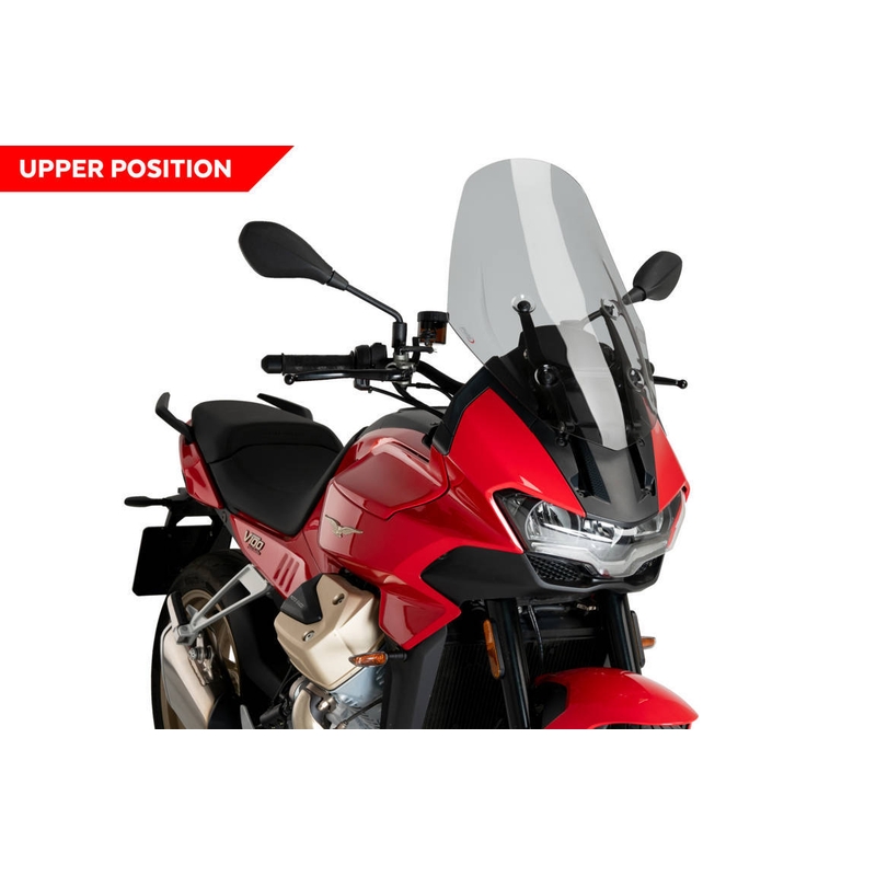 Windschutzscheibe PUIG TOURING getönt für MOTO GUZZI V100 Mandello 1000 / S 2023-2026, MOTO GUZZI Stelvio 1000 2024-2026