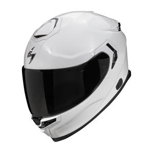 Integrierter Motorradhelm Scorpion EXO-GT SP Air SOLID perlweiß