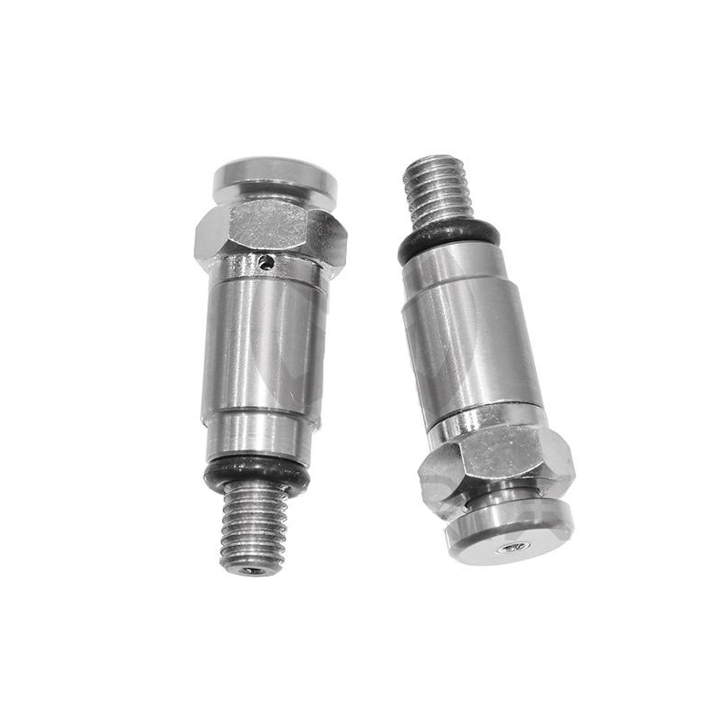 Bleeder set for forks MOTION STUFF (M5x0,8) silber