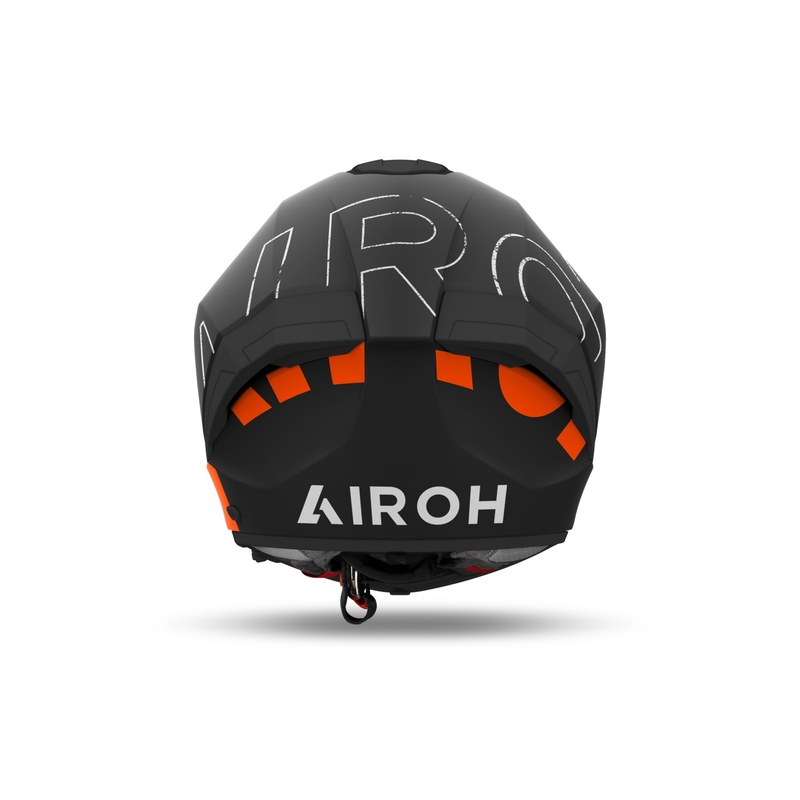 Integrierter Motorradhelm Airoh MATRYX Scope mattorange