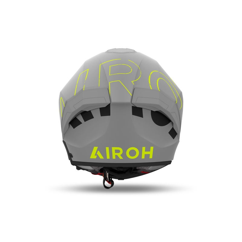 Integrierter Motorradhelm Airoh MATRYX Scope mattgelb